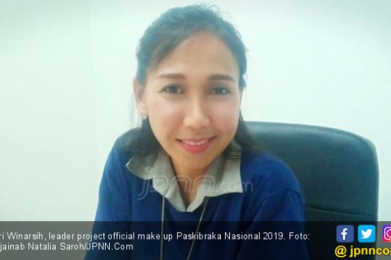Tri Winarsih, Sosok di Balik Wajah Rupawan Paskibraka Nasional 2019 - JPNN.COM