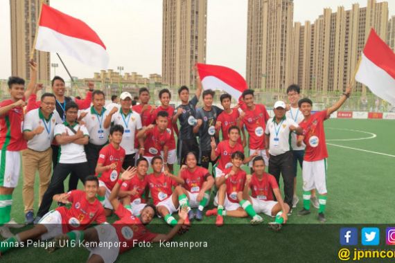 Timnas Pelajar U16 Kemenpora Catat Hattrick di Gothia Cup 2019 - JPNN.COM