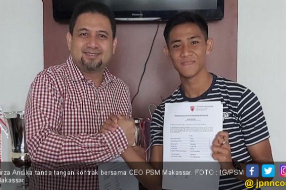 Firza Andika Resmi Berlabuh di PSM Makassar - JPNN.COM