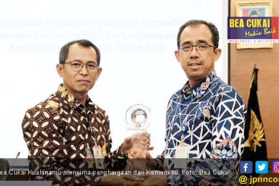 Bea Cukai Kualanamu Raih Penghargaan dalam Kompetisi Inovasi Kementerian Keuangan - JPNN.COM