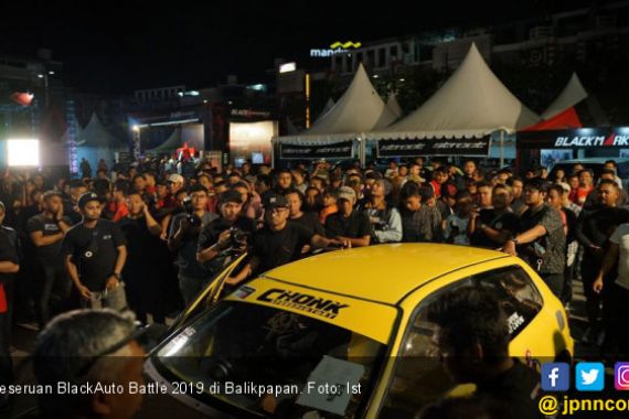 BlackAuto Battle 2019 Balikpapan Sukses Sedot Modifikator Lintas Provinsi - JPNN.COM