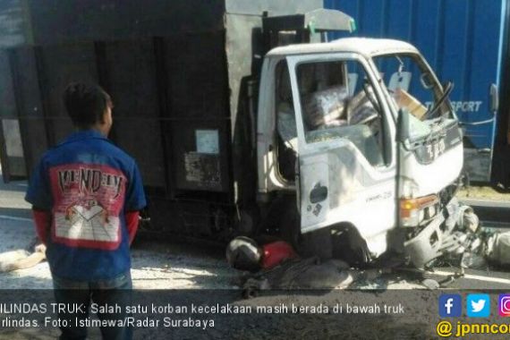 Pak Miskun Meninggal Terlindas Truk, Astaga Kondisinya - JPNN.COM