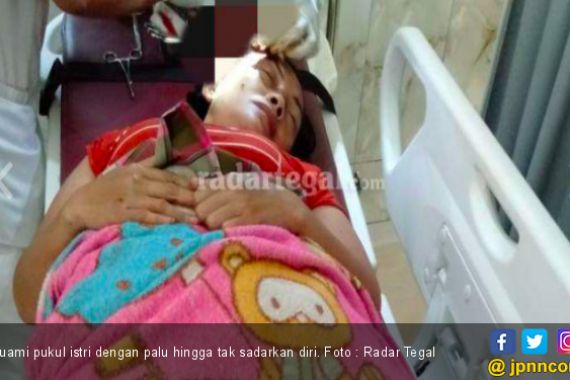 Cekcok Memanas, Suami Pukul Istri dengan Palu di Kepala - JPNN.COM