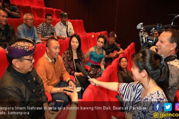 Usai Nonton Bareng Film Bali: Beats of Paradise, Menpora: Wow Keren - JPNN.COM