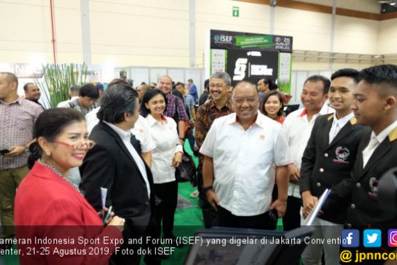 ISEF 2019 Dorong Pertumbuhan Produk dan Prestasi Olahraga di Indonesia - JPNN.COM