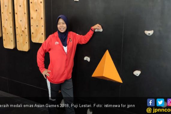 Peraih Medali Emas Asian Games 2018 Ingin Populerkan Panjat Dinding - JPNN.COM
