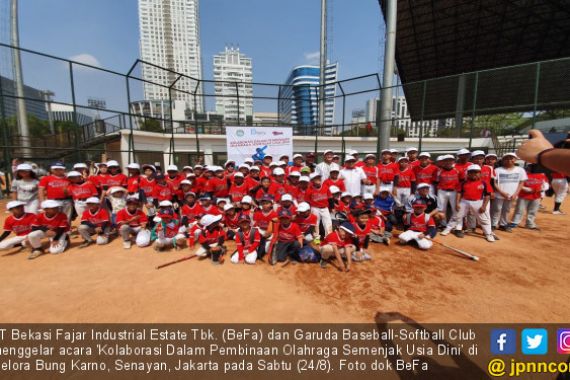 Bina Anak Usia Dini, Garuda Baseball-Softball Club Gandeng BeFa - JPNN.COM