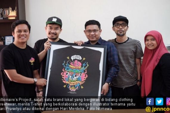 Lelang Billionaire’s Project x Hari Merdeka Ditutup, T-Shirt Dilepas Rp40 juta  - JPNN.COM