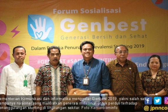 Lewat Ganbest 2019, Kemenkominfo Ajak Generasi Milenial Cegah Stunting - JPNN.COM