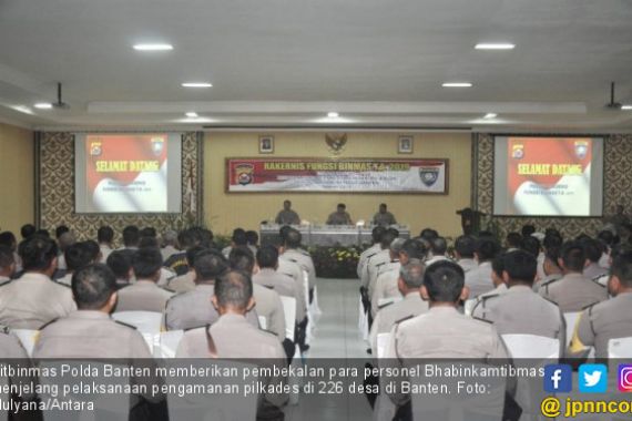 Polda Banten Petakan Kerawanan Jelang Pilkades - JPNN.COM