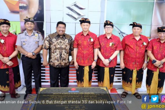Suzuki Sempurnakan Layanan Dealer di Bali Berstandar 3S dan Body Repair - JPNN.COM