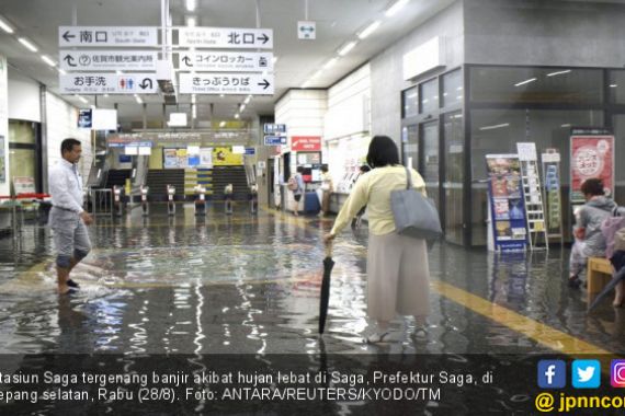 Banjir di Jepang Tewaskan Dua Orang - JPNN.COM