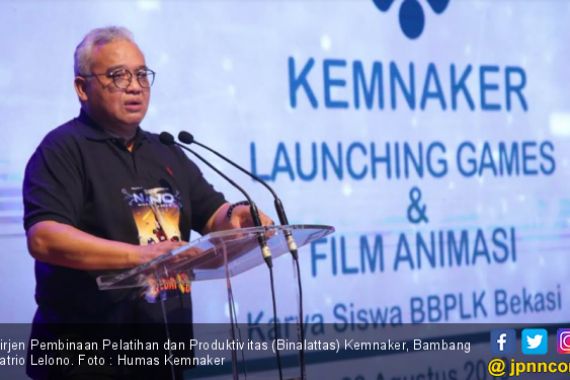 Kemnaker Launching Film dan Games Animasi Karya Siswa BBPLK Bekasi - JPNN.COM