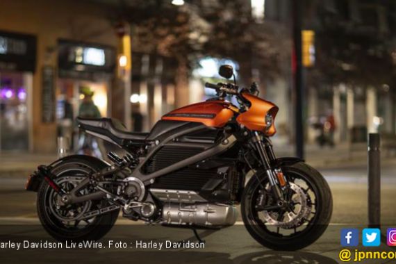 Harley Davidson LiveWire Resmi Melantai di India - JPNN.COM