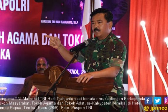 Panglima TNI: Tidak Ada Tempat Bagi Pelaku Rasis - JPNN.COM
