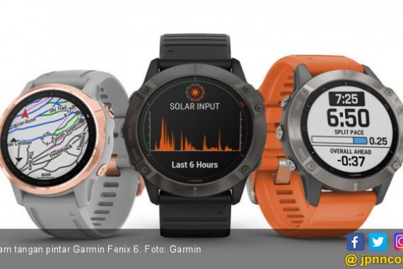 Garmin Merilis Jam Tangan Pintar dengan Fitur GPS dan Solar - JPNN.COM