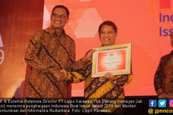 Lippo Karawaci Sabet Indonesia Best Issuer Award 2019 - JPNN.COM