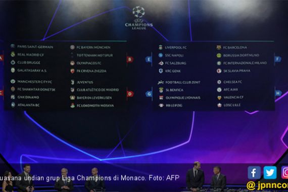 Undian Liga Champions: Grup F jadi Pul Neraka - JPNN.COM