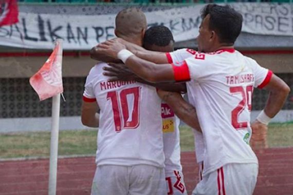 Taklukkan Persija, Perseru Badak Lampung FC Keluar dari Zona Degradasi - JPNN.COM