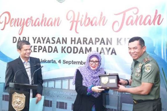 Yayasan Harapan Kita Hibahkan Tanah untuk RS Kodam Jaya - JPNN.COM