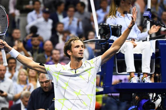 Tembus Final US Open 2019, Daniil Medvedev Terpaksa Bilang I Love USA - JPNN.COM