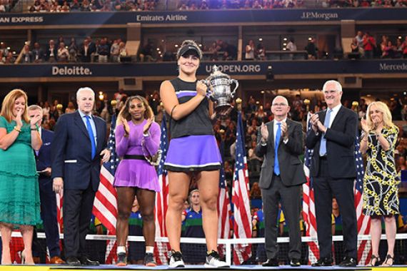 Bianca Andreescu, Cantik, 19 Tahun, Juara US Open 2019 - JPNN.COM