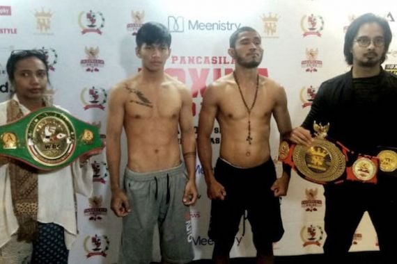 James Mokoginta dan Felmy Sumahe Berebut Sabuk WBC Asia - JPNN.COM