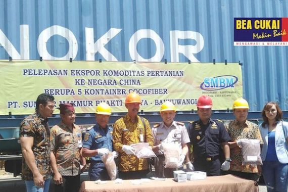 Fasilitas KITE IKM Bantu Ekspor Serabut Kelapa Hinngga ke Tiongkok - JPNN.COM