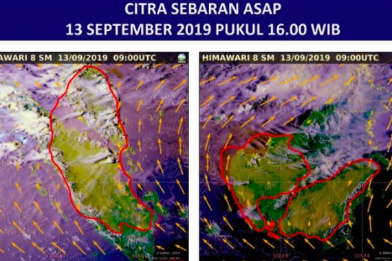 Angin dari Selatan Sebabkan Asap Karhutla Sangat Tebal - JPNN.COM