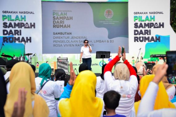 Gerakan Nasional Pilah Sampah dari Rumah Resmi Diluncurkan - JPNN.COM