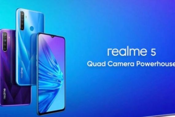 Realme 5 Quad Camera, Calon Ponsel Terbaik di Kelas Rp 2 Jutaan - JPNN.COM