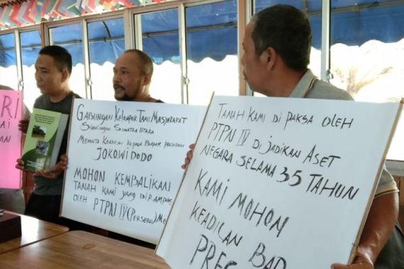 Kelompok Tani Simalungun Minta Keadilan kepada Presiden Jokowi - JPNN.COM