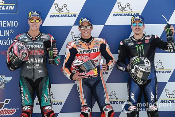 Marc Marquez Catat Pole Position ke-9 Musim Ini di MotoGP Aragon 2019 - JPNN.COM