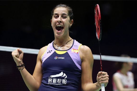 Carolina Marin Menangis Bahagia Usai Final China Open 2019 - JPNN.COM