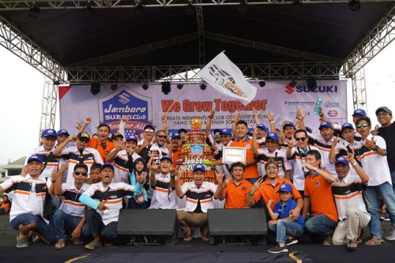 Jambore Suzuki Club 2019 Resmikan Komunitas Carry dan Tim Reaksi Cepat - JPNN.COM