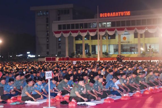 Mabes TNI Gelar Doa Bersama HUT Ke-74 TNI dan untuk Pahlawan Revolusi - JPNN.COM