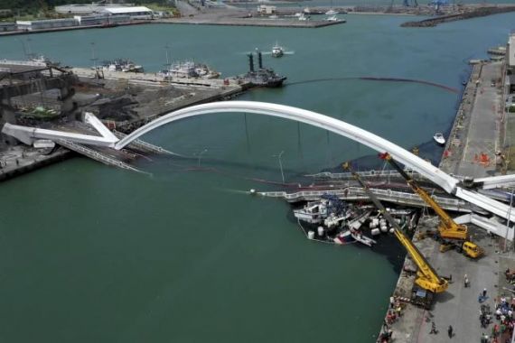 Dua WNI Tewas Tertimpa Jembatan di Taiwan - JPNN.COM
