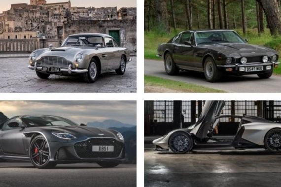 4 Mobil Aston Martin Siap Kawal Aksi James Bond: No Time to Die - JPNN.COM