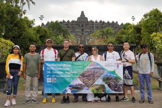 Candi Borobudur dan Desa Candirejo Bikin Famtrip Timor Leste Happy Ending - JPNN.COM