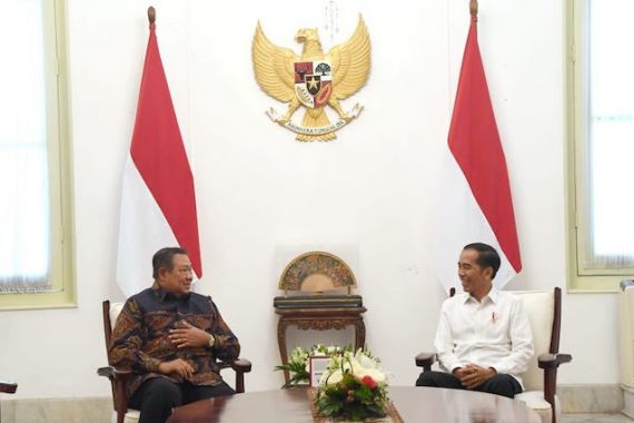 Hamdalah, Presiden Jokowi dan Pak SBY Bertemu Lagi - JPNN.COM