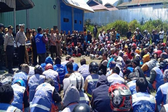 Strategi Satgas Pamtas RI-PNG Mencegah Konflik Antarwarga di Kota Mulia - JPNN.COM