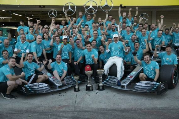 Mercedes Rebut Gelar Juara Dunia Konstruktor F1 untuk Keenam Kali - JPNN.COM