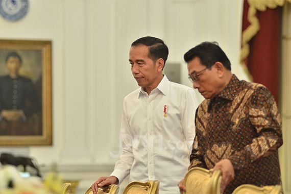 Jokowi Enggan Komentar soal Gebrakan Moeldoko - JPNN.COM