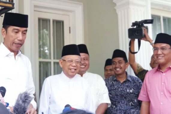 Setelah Pelantikan Presiden dan Wapres, Ma'ruf Amin Tinggalkan Jokowi - JPNN.COM