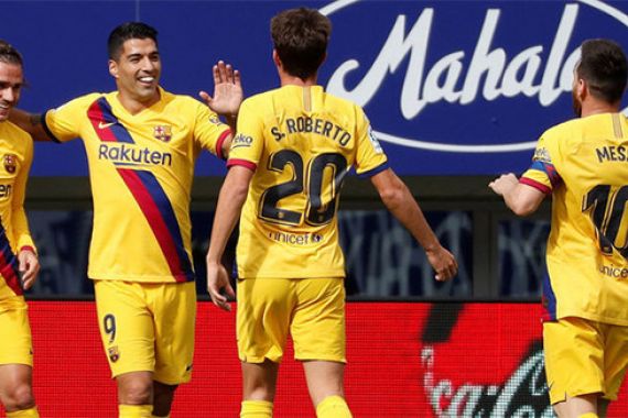 Menang di Kandang Eibar, Barcelona Gusur Real Madrid dari Puncak Klasemen - JPNN.COM