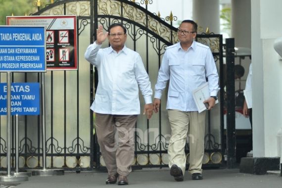 Prabowo Subianto: Saya Diminta Beliau di Bidang Pertahanan - JPNN.COM