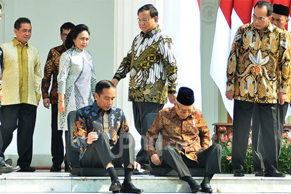 Satu Wajah Baru di Kabinet Jokowi Itu adalah Prabowo, Lihat Gayanya - JPNN.COM