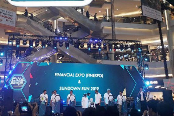 FinExpo dan Sundown Run 2019 Ajak Milenial Pahami Layanan Keuangan   - JPNN.COM