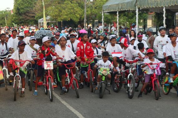 Gowes Nusantara Maluku Tenggara, Padukan Olahraga dengan Festival Meti Kei - JPNN.COM