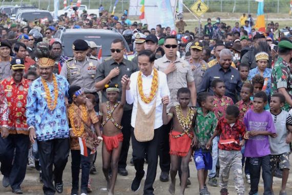 Jokowi: Kalau Tidak Salah, Saya Sudah 13 Kali Hadir di Papua - JPNN.COM